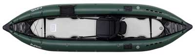 6. NRS Pike Angler IK Inflatable Fishing Kayak-Green