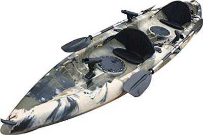 10. BKC UH-TK181 Sit On Top Tandem Fishing Kayak