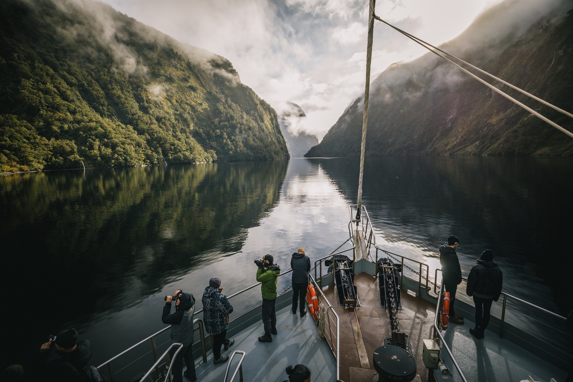 Sleeping in Doubtful Sound is good for the soul
