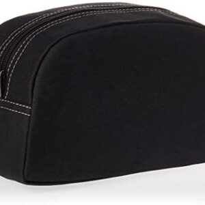 Timberland Men’s Travel Kit Toiletry Bag Organizer, Black, One Size
