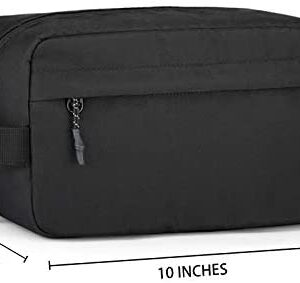 Vorspack Toiletry Bag Hanging Dopp Kit for Men Water Resistant Shaving Bag with Large Capacity for Travel – Black