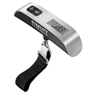 Etekcity Luggage Scale, Digital Weight Scales for Travel Accessories Essentials Suitcases , Portable Handheld Scale with…