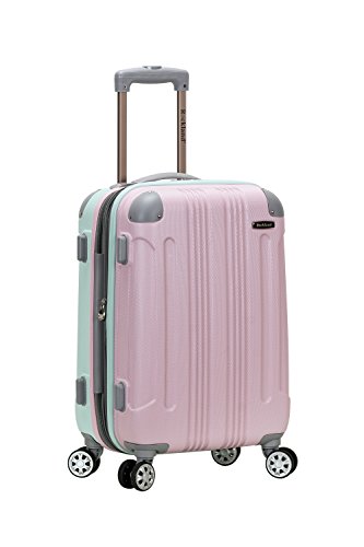 Rockland London Hardside Spinner Wheel Luggage, Mint, Carry-On 20-Inch Rockland London Hardside Spinner Wheel Luggage, Mint, Carry-On 20-Inch