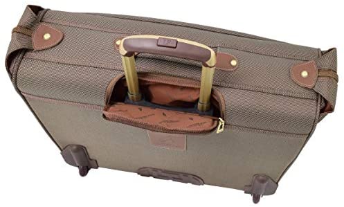 LONDON FOG Kensington II Softside Wheeled Garment Bag, Bronze, 44-Inch