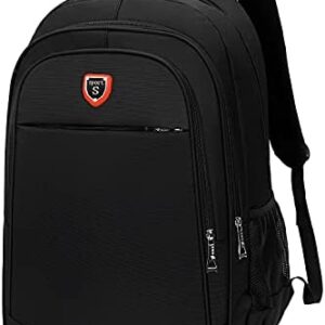Travel Laptop Backpack, Business Laptops Backpack for Men Women Large Capacity Leisure Hiking Backpack Unisex Water Resistant College School Computer Bag Gifts for Men & Women Fits 15.6 Inch Notebook