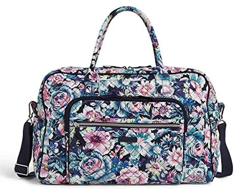Vera Bradley Women’s Cotton Weekender Travel Bag Vera Bradley Women’s Cotton Weekender Travel Bag